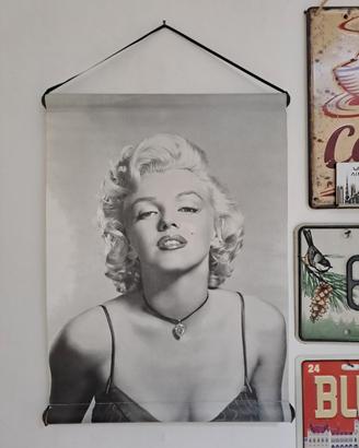 Quadro su tela Marilyn Monroe  Vintage 30x40cm