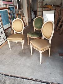 Sedie vintage - 3 pezzi