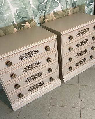 Comodini shabby comodini color bianco