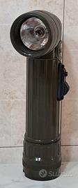 TORCIA MILITARE ORIGINALE CON PILE FUNZIONANTE