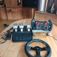 Logitech G923 + Mod Volante F1 Custom (Alcantara)