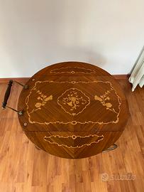 Carrellino porta alcolici/vivande in legno