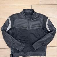 Giacca di Pelle Harley Davidson L Nera