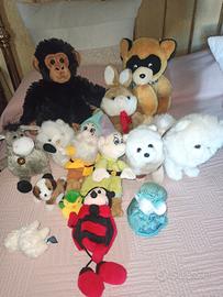Peluches vari