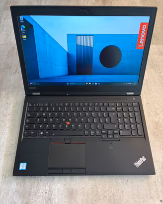 Notebook Pc Workstation Lenovo i7 32gb 512 Quadro