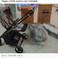  trio passeggino foppapadretti