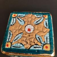 Scatolina ceramica  Deruta. Vintage