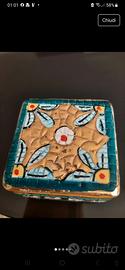 Scatolina ceramica  Deruta. Vintage
