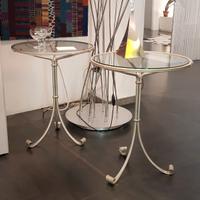 Tavolino in ferro battuto della Bontempi