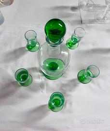Set liquore/vodka LINEA CRISTALLERIA DIEFFE