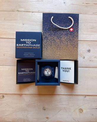 Omega  x swach moonshine gold