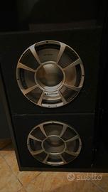 Coppia di Subwoofer Blaupunkt GT Series in Cassa