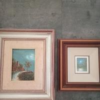 n. 2 quadri d'autore ad olio