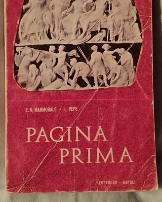 antologia latina Pagina prima
