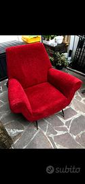 Coppia di Poltroncine poltrone Vintage