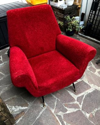 Coppia di Poltroncine poltrone Vintage