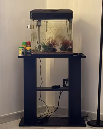 Acquario 30 litri completo
