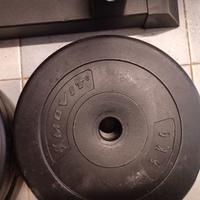 pesi da 7,5 e 5 kg