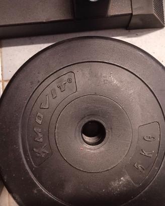 pesi da 7,5 e 5 kg