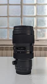 Sigma 50-100mm f1.8 canon / garanzia Sigma