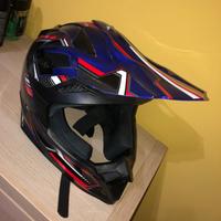 casco da cross taglia L