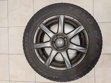 4 cerchi in lega MSW 77 17"+ 4 gomme invernali