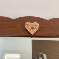 Specchiera grande da Bagno in arte povera