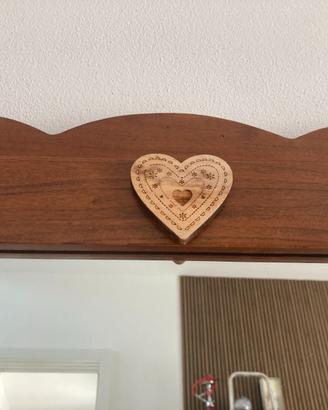 Specchiera grande da Bagno in arte povera