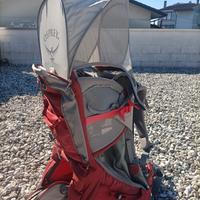zaino Osprey poco plus porta bimbi