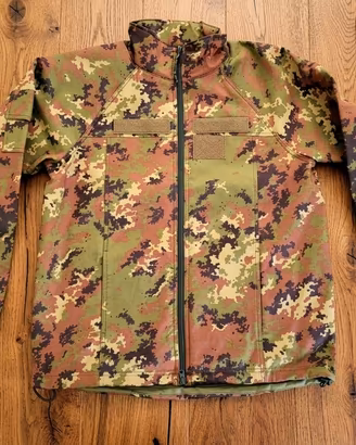 Giacca Softshell Mimetica Taglia 50 Nuova