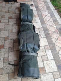 Sacca  carpfishing portacanne e materassino