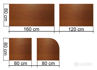 Scrivania componibile Ikea