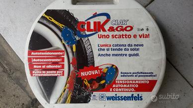 Catene da neve 195 55 R15 CLIK CLAK & GO
