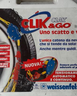 Catene da neve 195 55 R15 CLIK CLAK & GO