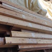 Travi legno lamellare 10x16 e 10x20 e staffe 10x14