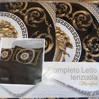 Completo letto in stile versace