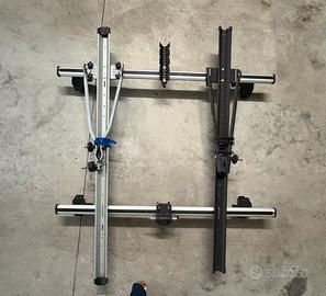 Portabici da tettuccio auto per 3 bici