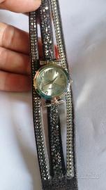 orologio con brillantini 
