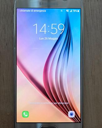 Samsung S6 Flat Gold 32Gb come Nuovo
