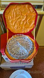 Ciotole in vetro e acciaio