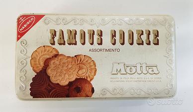 Scatola latta Motta "FAMOUS COOKIE"