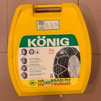 Catene neve T2, ruote 14, 15 e 16. König