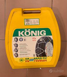 Catene neve T2, ruote 14, 15 e 16. König