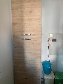 cucina piccola con elettrodomestici