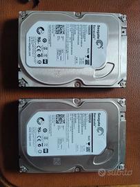 n.2 HDD Seagate Barracuda 3.5" - 1  Tbytes cadauno