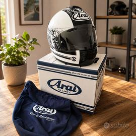 Casco Arai Chaser-V Thrill White by Aldo Drudi