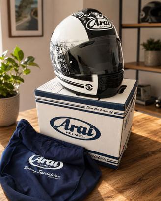 Casco Arai Chaser-V Thrill White by Aldo Drudi