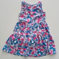 Vestito farfalle bambina 5-6anni 116cm Blukids
