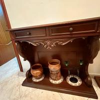 Mobile da ingresso in legno