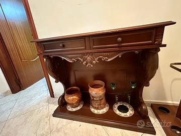 Mobile da ingresso in legno